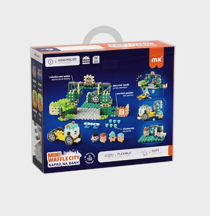 Actual product image Marioinex *****Klocki wafle mini Napad na bank 148el 06712