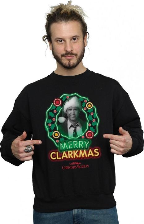 Image du produit National Lampoon´s Vacation Sweat-shirt de Noël Clarkmas en nuances de gris (XL)