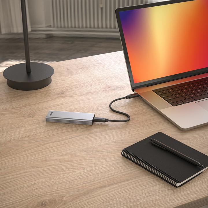 Image du produit Hama Boîtier USB pour disques durs M.2 SATA & NVMe SSD (M.2)