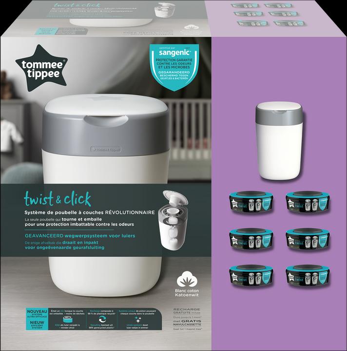 Actual product image Sangenic Starter set Twist & Click (6 x)