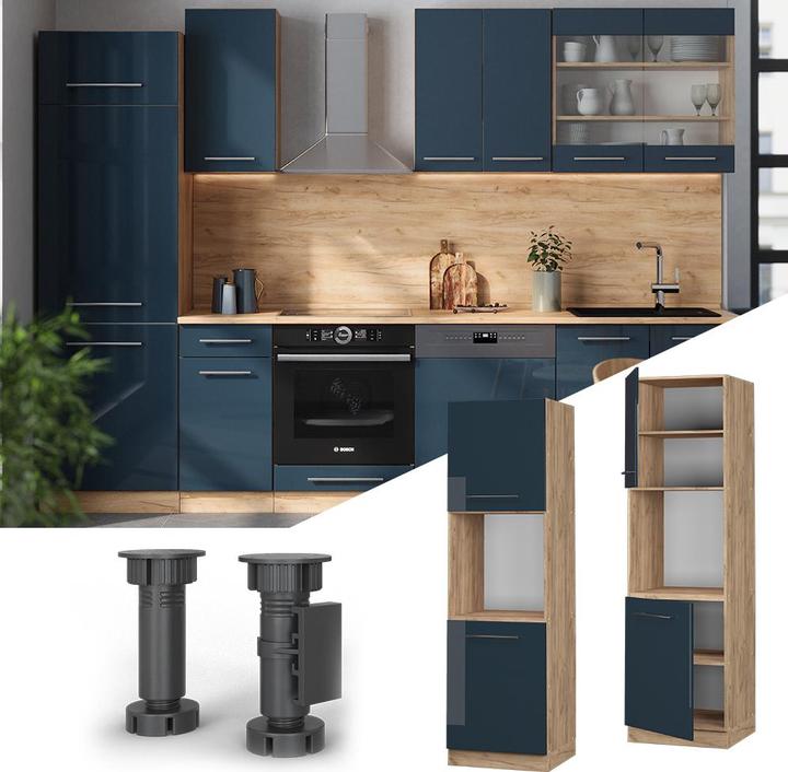 Image du produit Vicco Herdumbauschrank Fame-Line (60 x 60 x 206 cm)