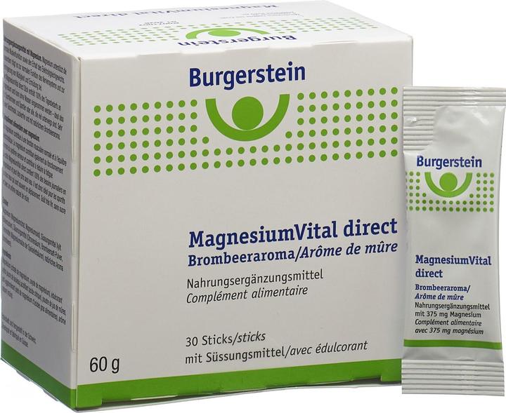 Produktbild Burgerstein Magnesiumvital direct (30 Stück, Pulver, 60 g)