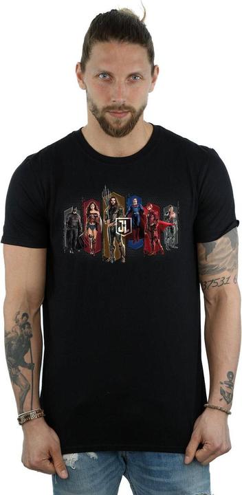 Produktbild Justice League Movie Team Hexagons TShirt (XXL)