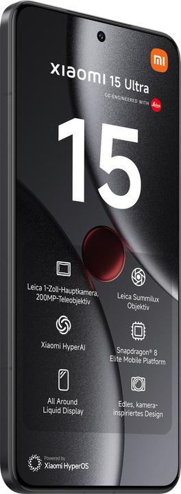 Produktbild Xiaomi 15 Ultra (512 GB, Silver Chrome, 6.73", Dual SIM, 50 Mpx, 5G)