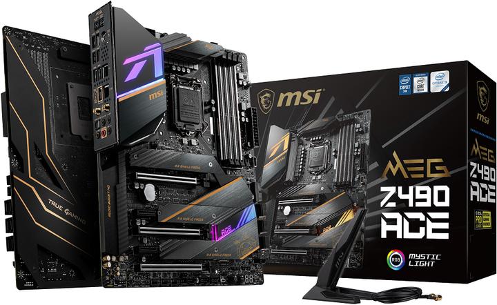 Image du produit MSI MEG Z490 ACE (LGA 1200, Intel Z490, ATX)