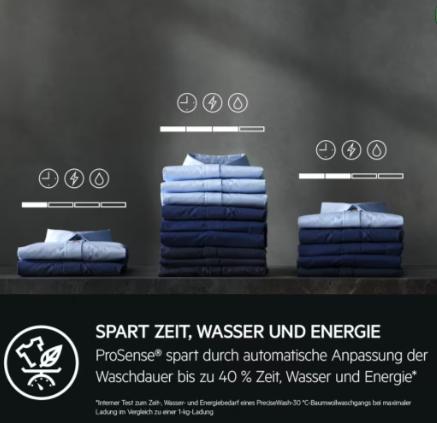 Actual product image AEG LR7G60489 wasmachine Voorbelading 8 kg 1400 RPM A Wit (8 kg, Left)