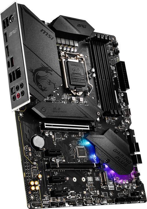 Actual product image MSI MPG Z490 Gaming Plus (LGA 1200, Intel Z490, ATX)
