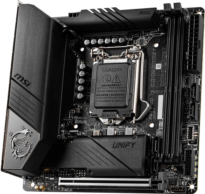 Produktbild MSI MPG Z490i UNIFY (LGA 1200, Intel Z490, Mini-ITX)