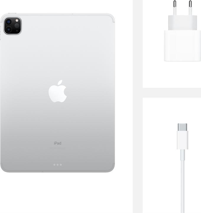 Produktbild Apple iPad Pro 2020 (2. Gen) (4G, 11", 512 GB, Silver)