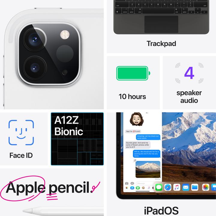 Produktbild Apple iPad Pro 2020 (4. Gen) (nur WLAN, 12.90", 128 GB, Space Grey)