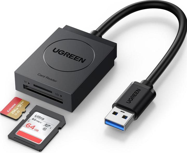 Actual product image Ugreen 2 in 1 USB-A 3.0 card reader (USB 3.0)