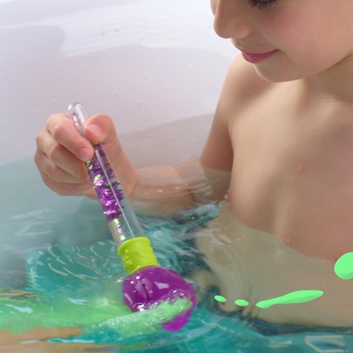 Immagine prodotto Activity Board Pennello magico, 4 bombe da bagno, dipingi magicamente l'acqua del bagno, giocattolo creativo per