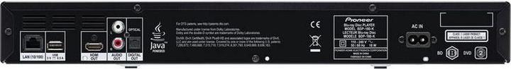 Image du produit Pioneer Bdp-180 (Lecteur Blu-ray)