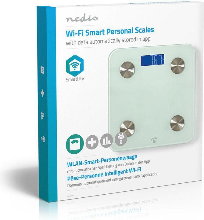 Produktbild Nedis Smarte-Personenwaage (180 kg)