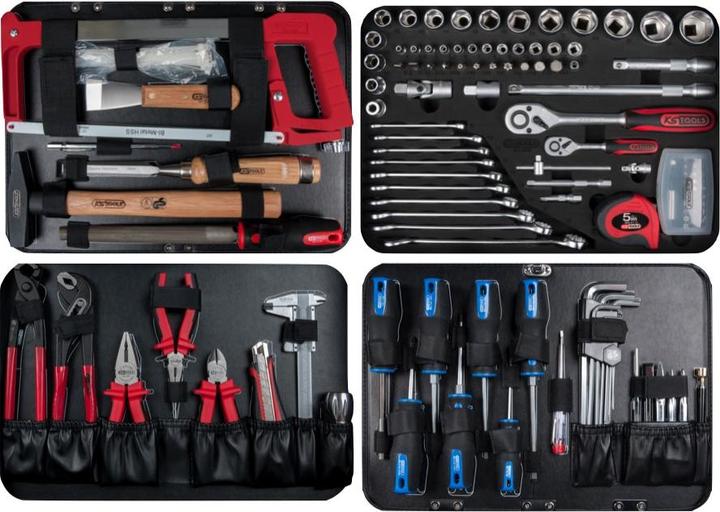 Produktbild KS Tools 1/4+1/2 Universal-Werkzeug-Satz. 149-tlg. (149 Teile)