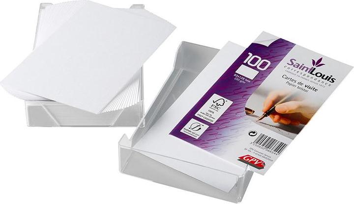 Produktbild GPV Visitenkarten-Box, aus Plexiglas, 82 x 128 mm (82 x 128 mm)