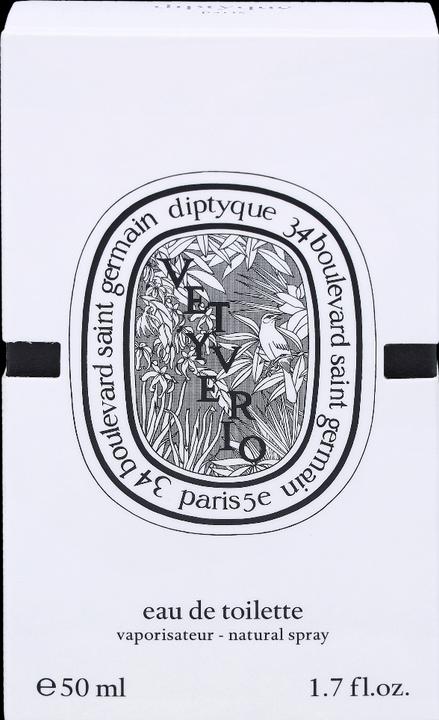 Actual product image Diptyque Vetyverio (Eau de toilette, 50 ml)