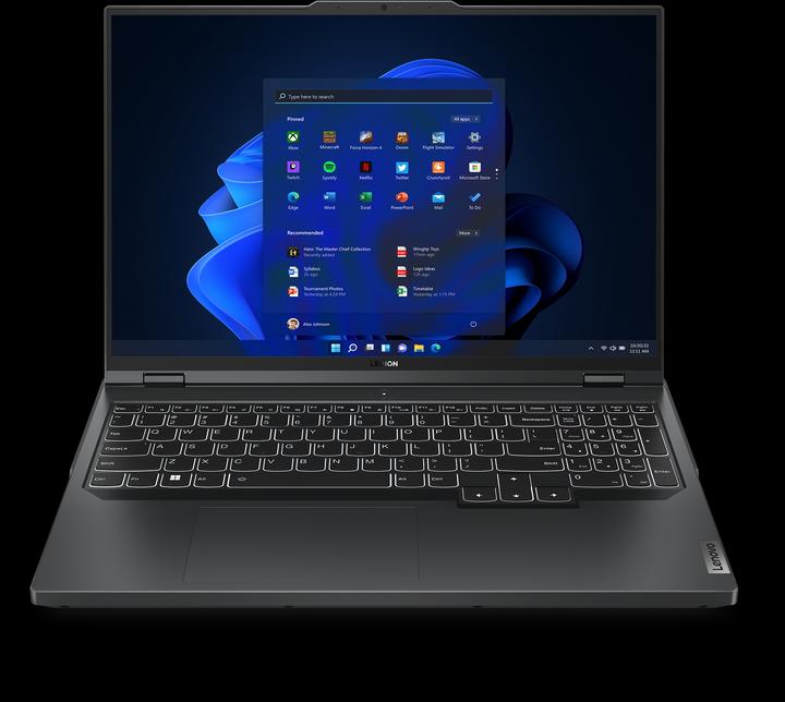 Lenovo Legion Pro 5 16ARX8 (16", AMD Ryzen 9 7945HX, 32 GB, 1000 GB, DE)