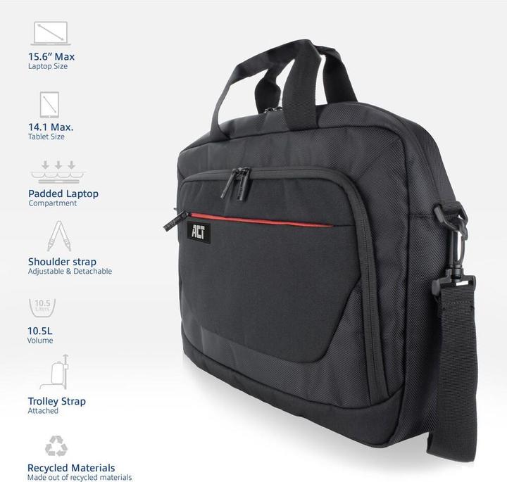 Produktbild Suburb shoulder bag for laptops up to 15.6", made from recycled plastic bottles (15.60", Universal)