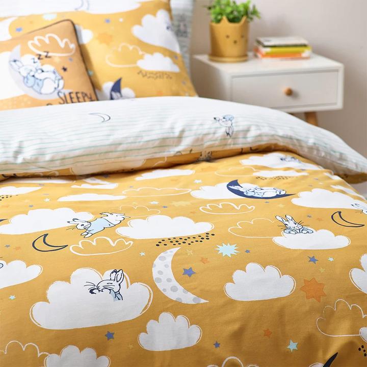 Immagine prodotto Peter Rabbit Sleepy Head Set Copripiumino - 50% Poliestere, 50% Cotone