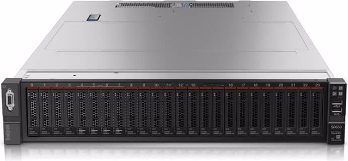 Produktbild Lenovo ThinkSystem SR650 (Intel Xeon Silver 4208, 16 GB, Rack Server)