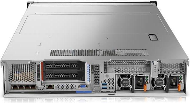 Produktbild Lenovo ThinkSystem SR650 (Intel Xeon Silver 4208, 16 GB, Rack Server)