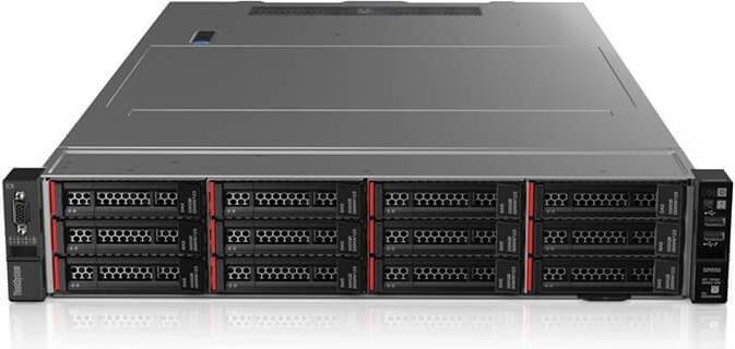 Image du produit Lenovo DCG ThinkSystem SR550 (Intel Xeon Silver 4208, 16 Go, Serveur en rack)