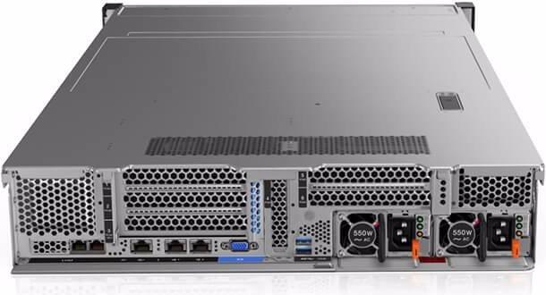 Image du produit Lenovo DCG ThinkSystem SR550 (Intel Xeon Silver 4208, 16 Go, Serveur en rack)