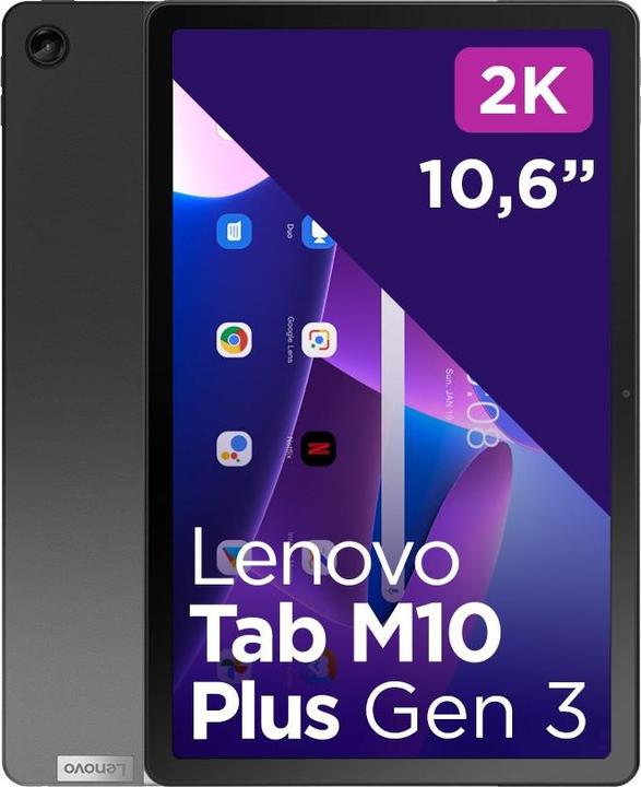 Produktbild Lenovo M10 Plus (3rd Gen) 2023 (nur WLAN, 10.60", 128 GB, Storm Grey)