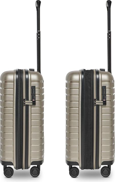 Immagine prodotto Pactastic Collezione 04 THE CABIN + 4 ruote Carrello cabina S 55 cm con piega elastica (40 l, Bagaglio a mano (fino a 50 litri))