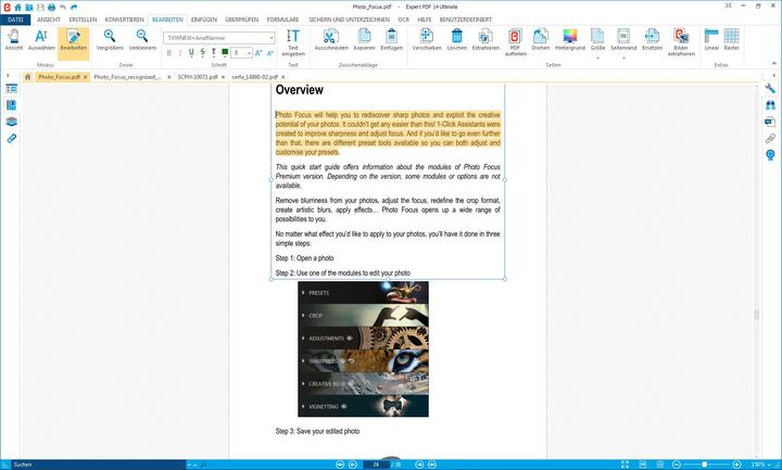 Produktbild Avanquest Expert PDF 14 Professional (1 User, unbegrenzt)