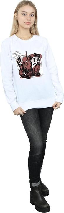 Actual product image Womens/Ladies Deadpool Breaktime Tacos Sweatshirt (L)