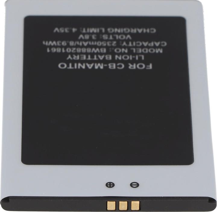 Actual product image AccuCell Li-Ion Battery 2350mAh 3.8V for Cubot Manito Mobile, Smartphone, Phone like Cubot Manito