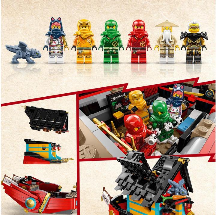 Produktbild LEGO Ninja-Flugsegler im Wettlauf mit der Zeit (71797, LEGO Ninjago)