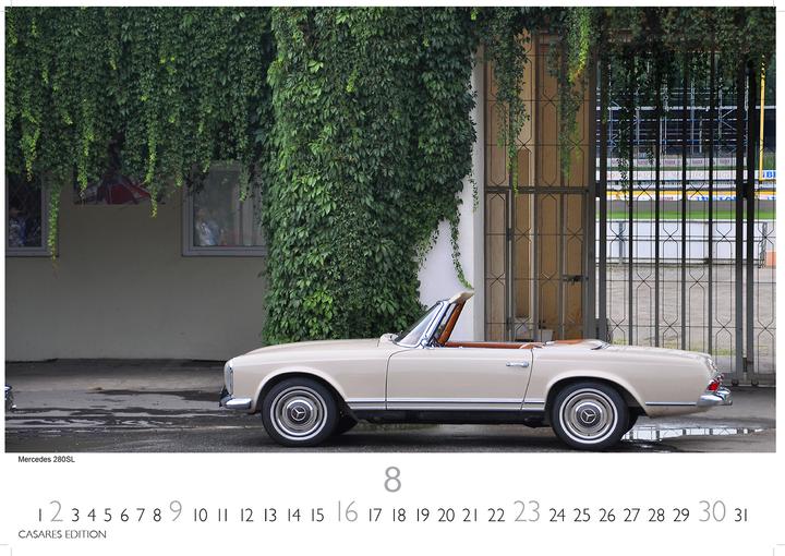 Produktbild Mercedes Classic Cars 2026 S 24x35cm (24 x 35 cm, Deutsch)