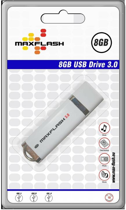 Image du produit MaxFlash USB Highspeed (8 Go, USB-A, USB 3.1)