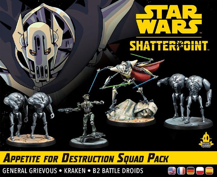 Actual product image Atomic Mass Games Star Wars: Shatterpoint - Appetite for Destruction Squad Pack (Hunger for Destruction) (Multilingual)