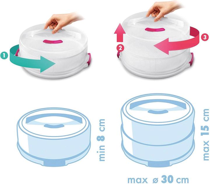 Produktbild Metaltex Tortenbehälter