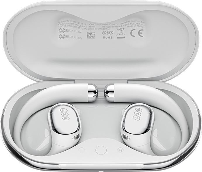 Productafbeelding QCY Crossky R70 wireles earphones (grey) (ANC, 52 h, Draadloze)