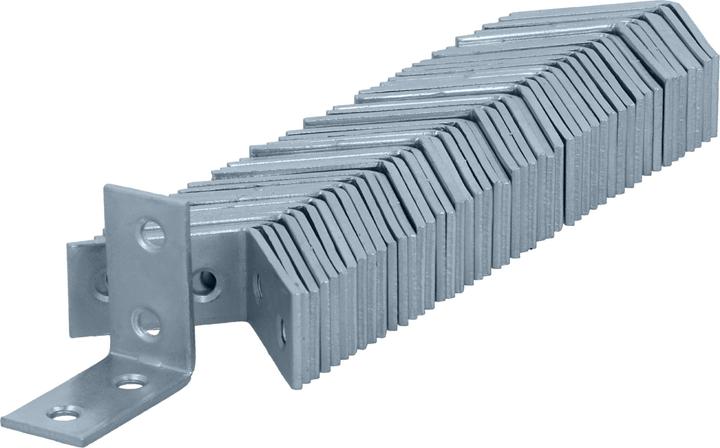 Immagine prodotto Helpmate Stuhlwinkel 30x30x14, verzinkt, 48 Stück (48 pz.)