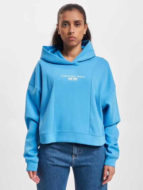 Produktbild Calvin Klein Jeans Rib Insert Interlock Hoodie - 89179 (S)
