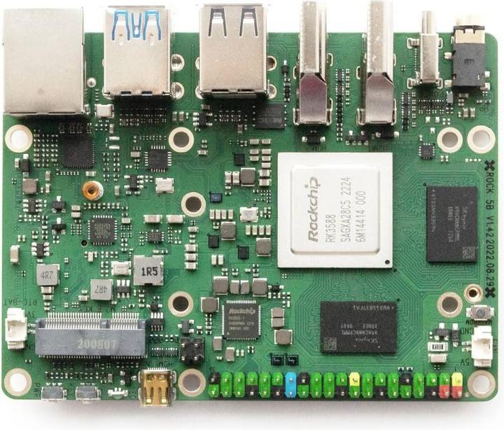 Actual product image Allnet ROCK 5 MODEL B RK3588 16GB LPDDR4 RS119-D16