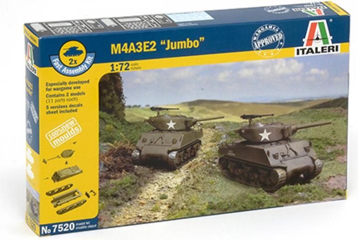 Actual product image Italeri M 4 A3 E2 Jumbo