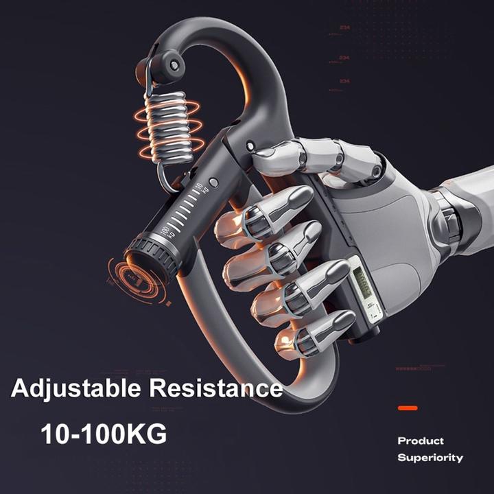 Produktbild Fingertrainer Handtrainer Unterarmtrainer Fingerhantel Grip verstellbar 10-100kg