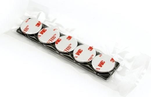 Actual product image Supermagnete Holding magnet 10 x 25 mm, self-adhesive (10 x)