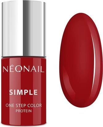 Neonail NÉONAIL Red Xpress UV Nail Polish 3In1 Simple One Step Color Protein Spicy 8058-7 7.2ml