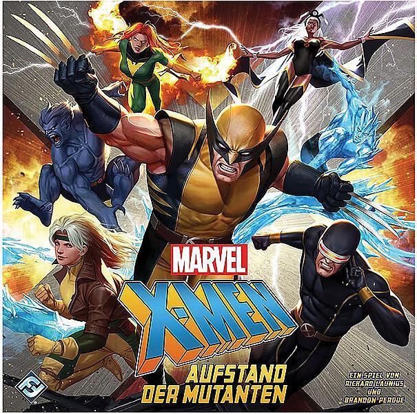 Actual product image FFG Kennerspiel X-Men: Mutant Uprising (German)