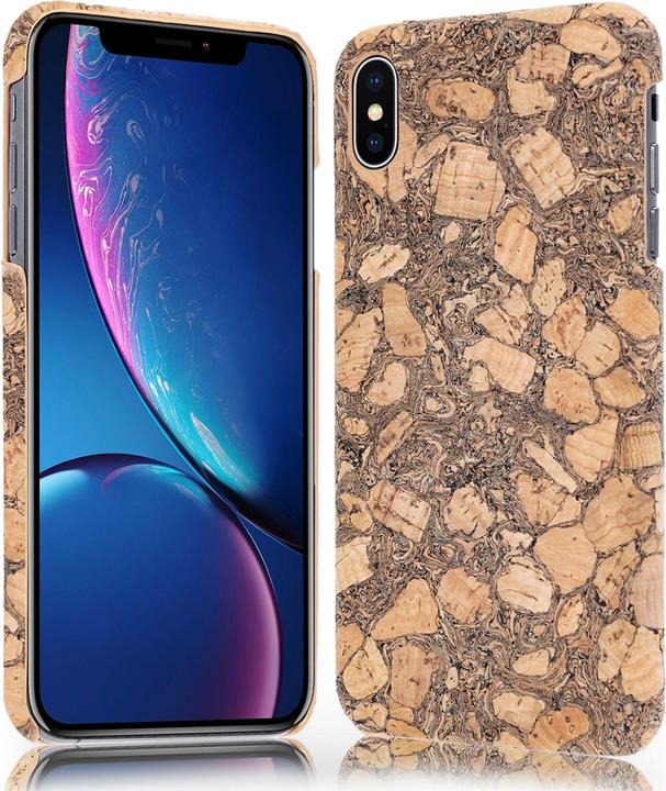 Nalia Custodia per cellulare in sughero (Apple iPhone XS Max)