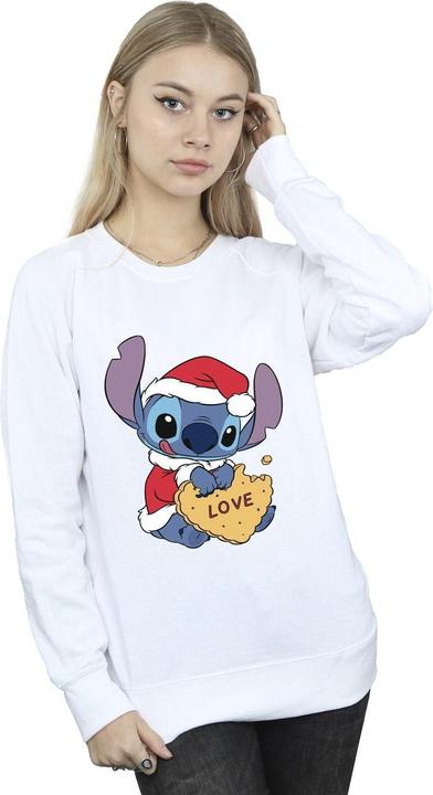 Immagine prodotto Disney Lilo And Stitch Christmas Love Biscuit Felpa Donna (M)