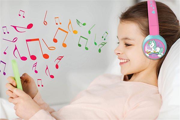 Image du produit Lexibook Unicorn - Casque Bluetooth® pliable 2 en 1 (HPBT010UNI)